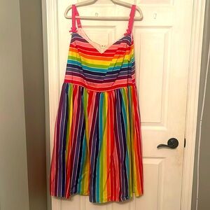 Hell Bunny Rainbow 🌈 Dress